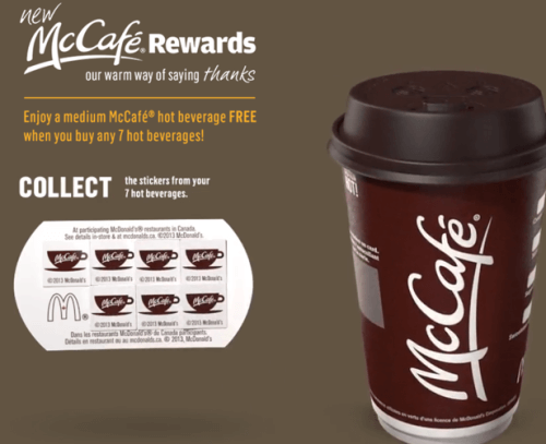 Exclusive Loyalty Program McCafe