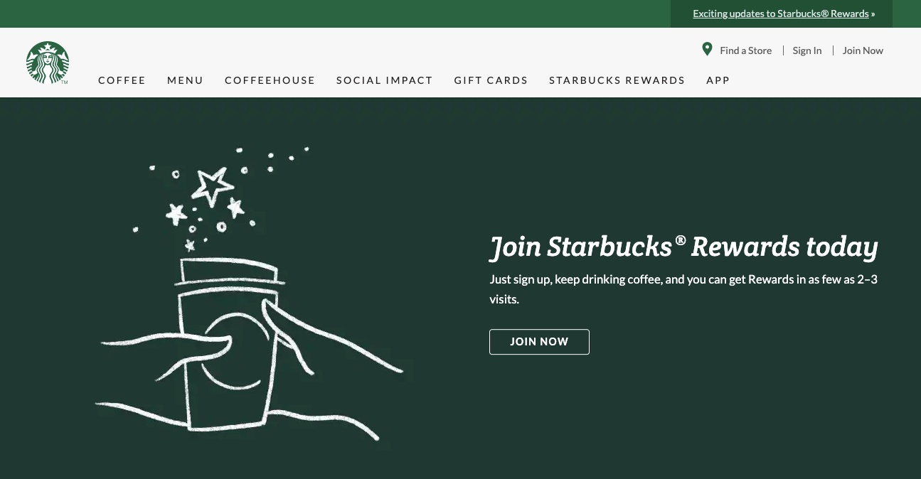 Examples Food and Beverage - starbucks home