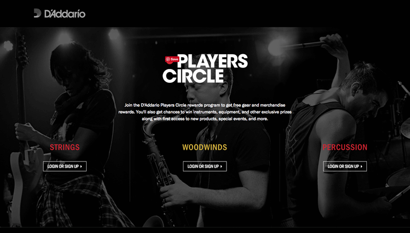D'Addario players circle explainer page