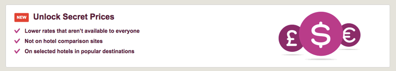 hotels.com rewards secret pricing