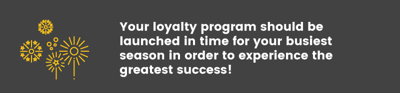 start a loyalty program fireworks