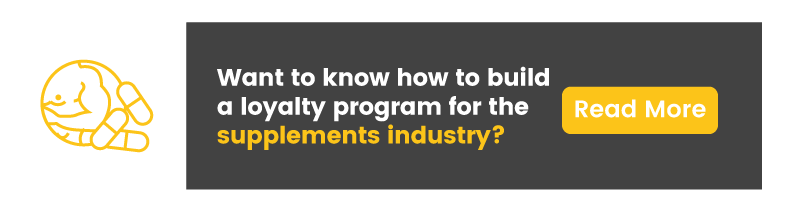 loyalty program in the supplements industry supplements CTA