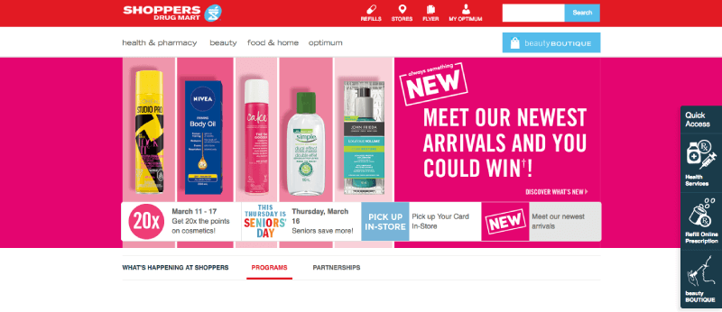 shoppers optimum homepage 2