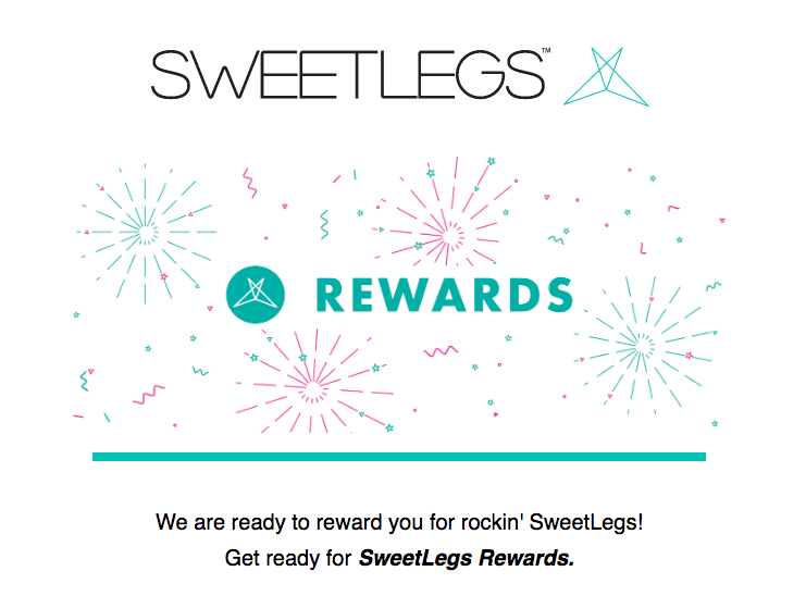 Best Rewards of 2018 - Sweetlegs Rewards Announcement