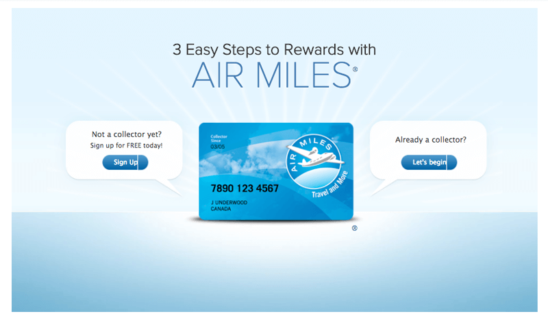 customer centric loyalty free air miles