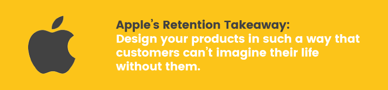 apple doesn't have a loyalty program retention takeaway lock in