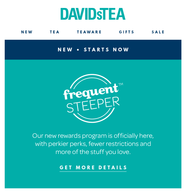 10 reasons customers abandon program -DAVIDsTEA-Program-Changes-2018