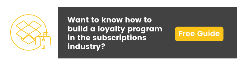 loyalty program in the subscriptions industry guide CTA