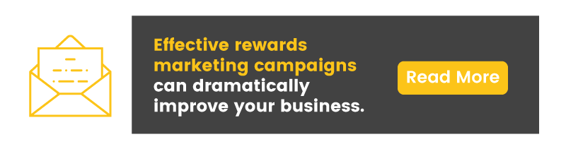 christmas rush rewards marketing CTA