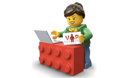 LEGO VIP program parents