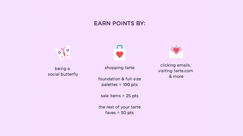 How to earn tarte points