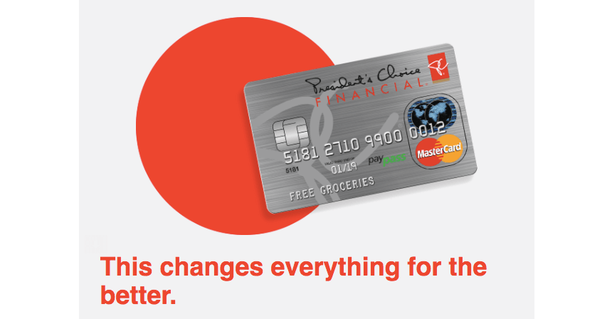 PC Optimum Credit Card