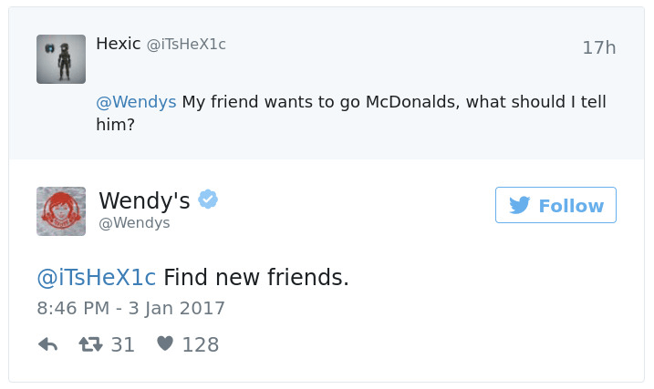 Best Customer Experiences Wendys Tweets