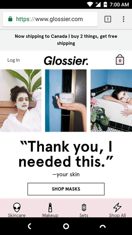 best-mobile-experiences-glossier.gif