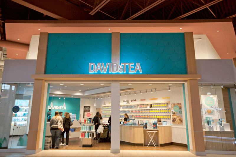 in-store experience davidstea