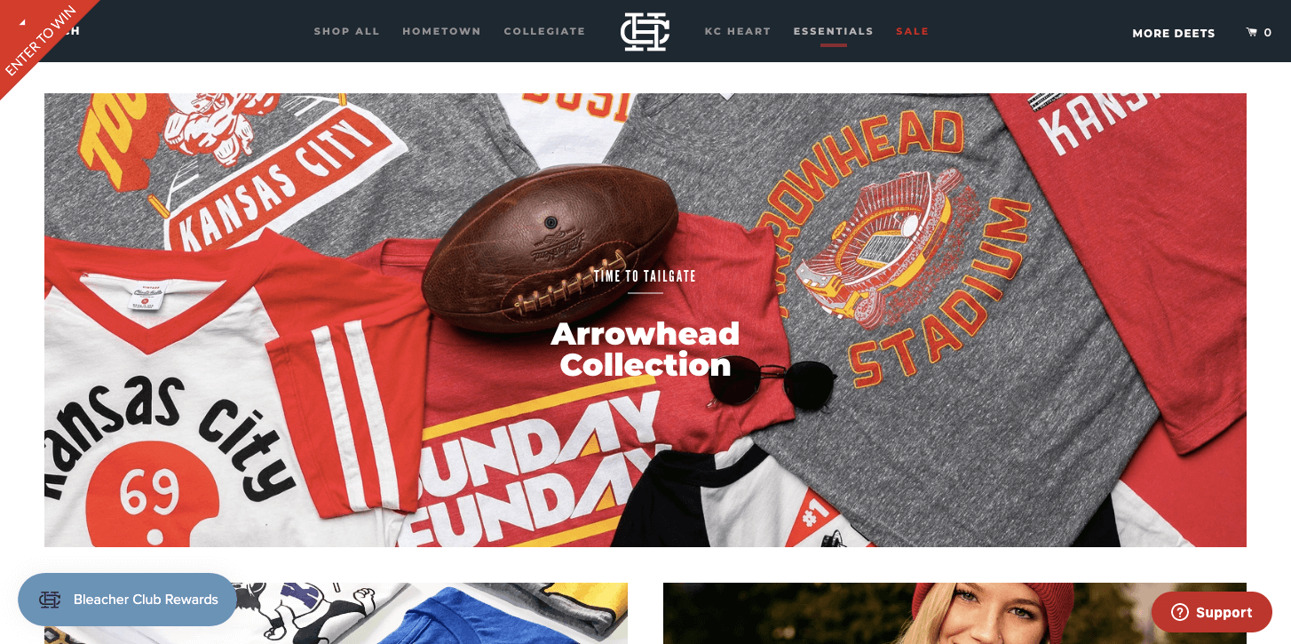 best brand communities - charlie hustle homepage