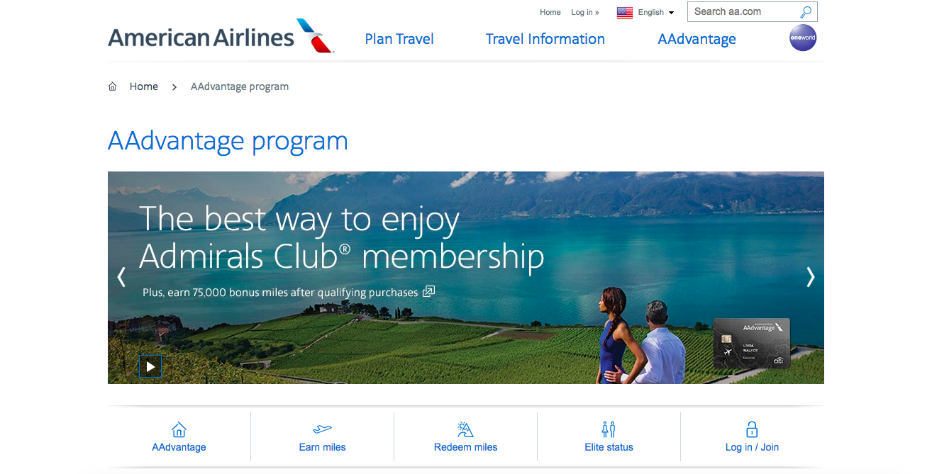 History of Loyalty Programs - AAdvantage