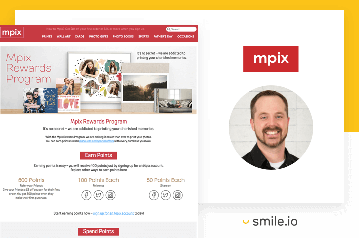 How Mpix Increased Customer Engagement with Rewards