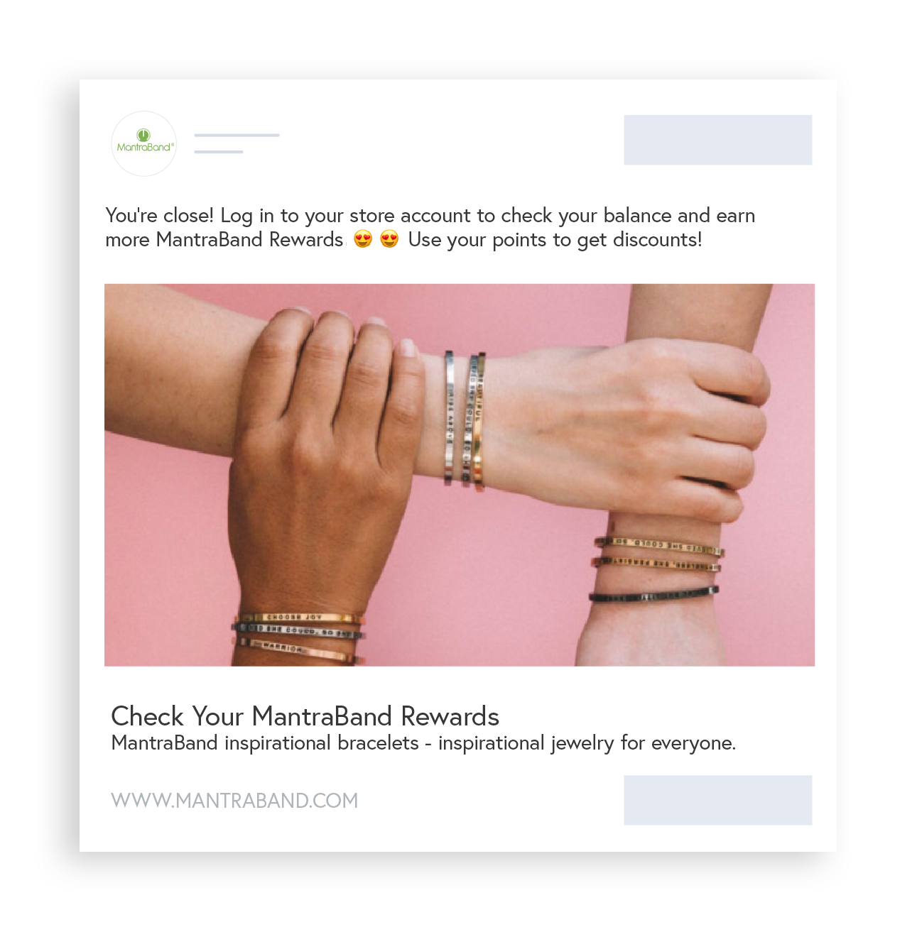 New Smile App Shoelace - existing member earn rewards with retargeting