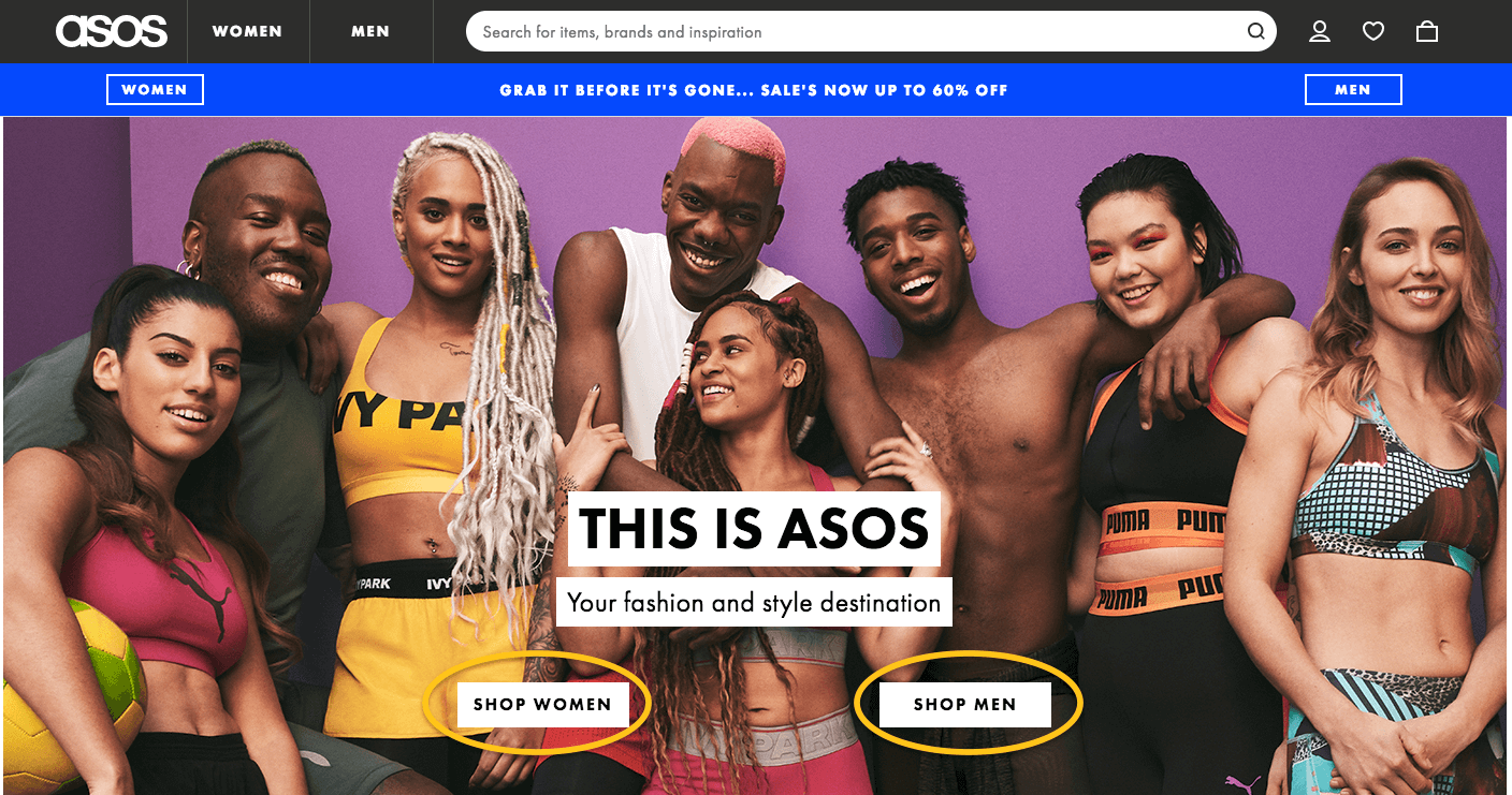 Asos Men and Women