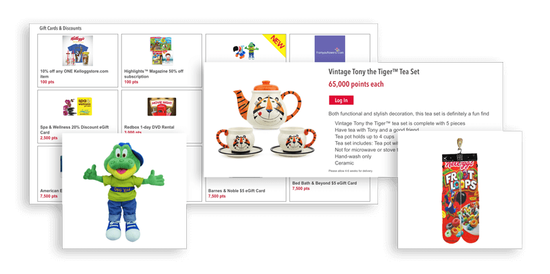 Kellogg's Family Rewards catalog