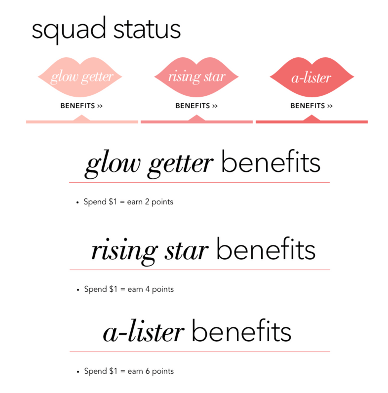 Elf beauty squad tiers 