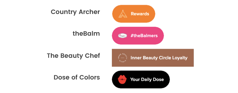 Loyalty program launchers with custom images