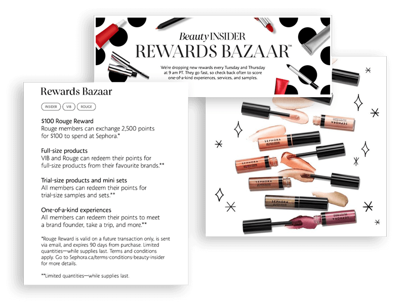 Sephora updates loyalty program, spotlighting cash rewards - Glossy