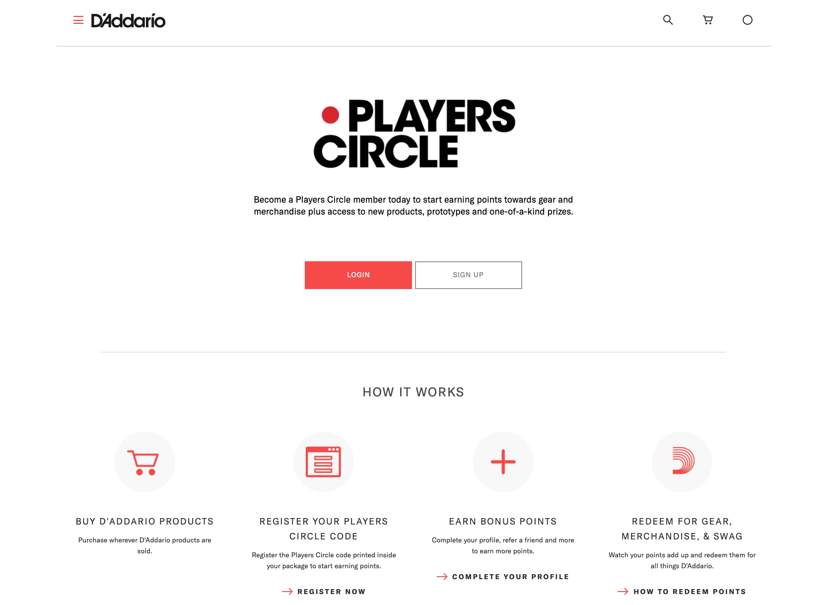 D'Addario players circle explainer page