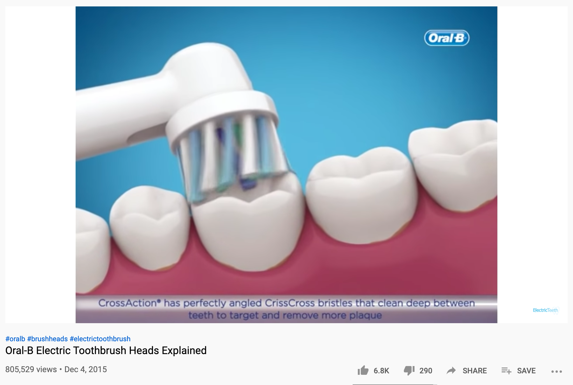 Oral B Video Capture