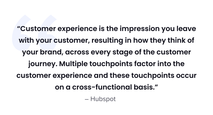 best customer experience - quote 1