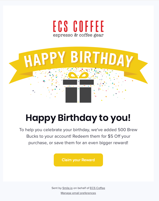 ECS Coffee_Happy Birthday