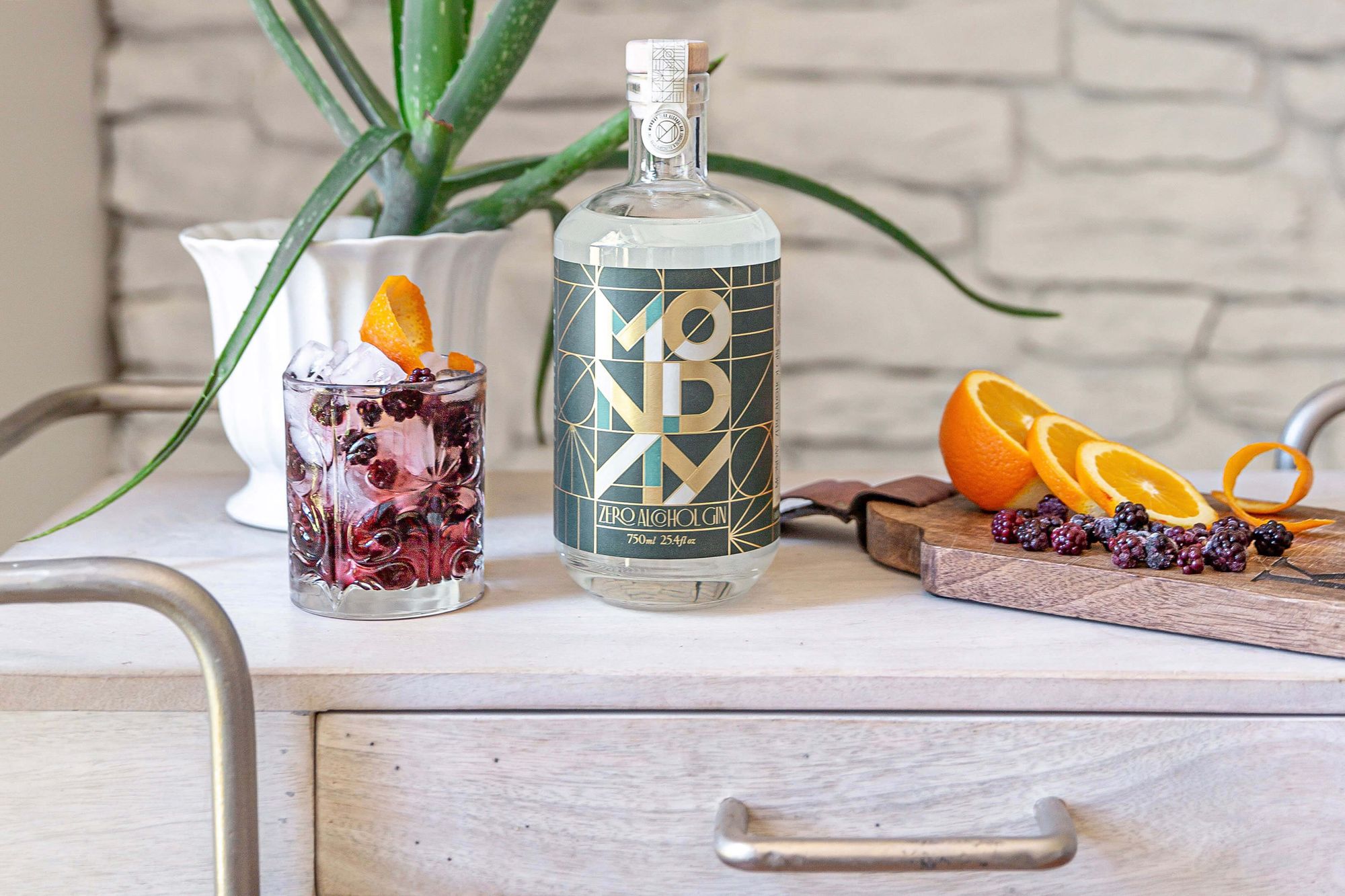 how a birthday sparked an idea for a zero-alcohol brand blood orange mezcal margarita