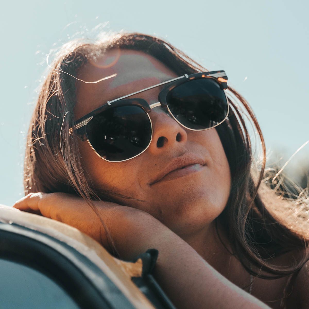how detour sunglasses focused on community to grow its brand woman with sunglasses on
