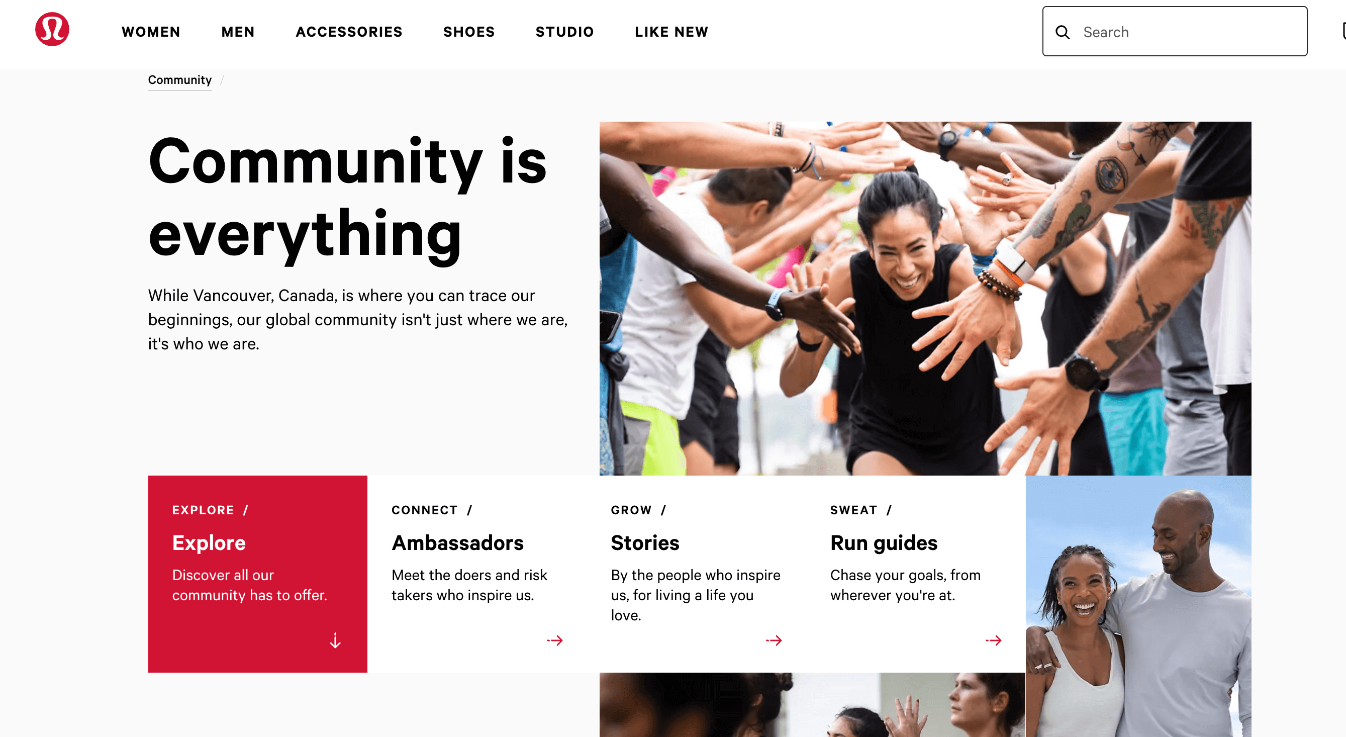 Best Brand Communities - lululemon  sweat with us yoga classes