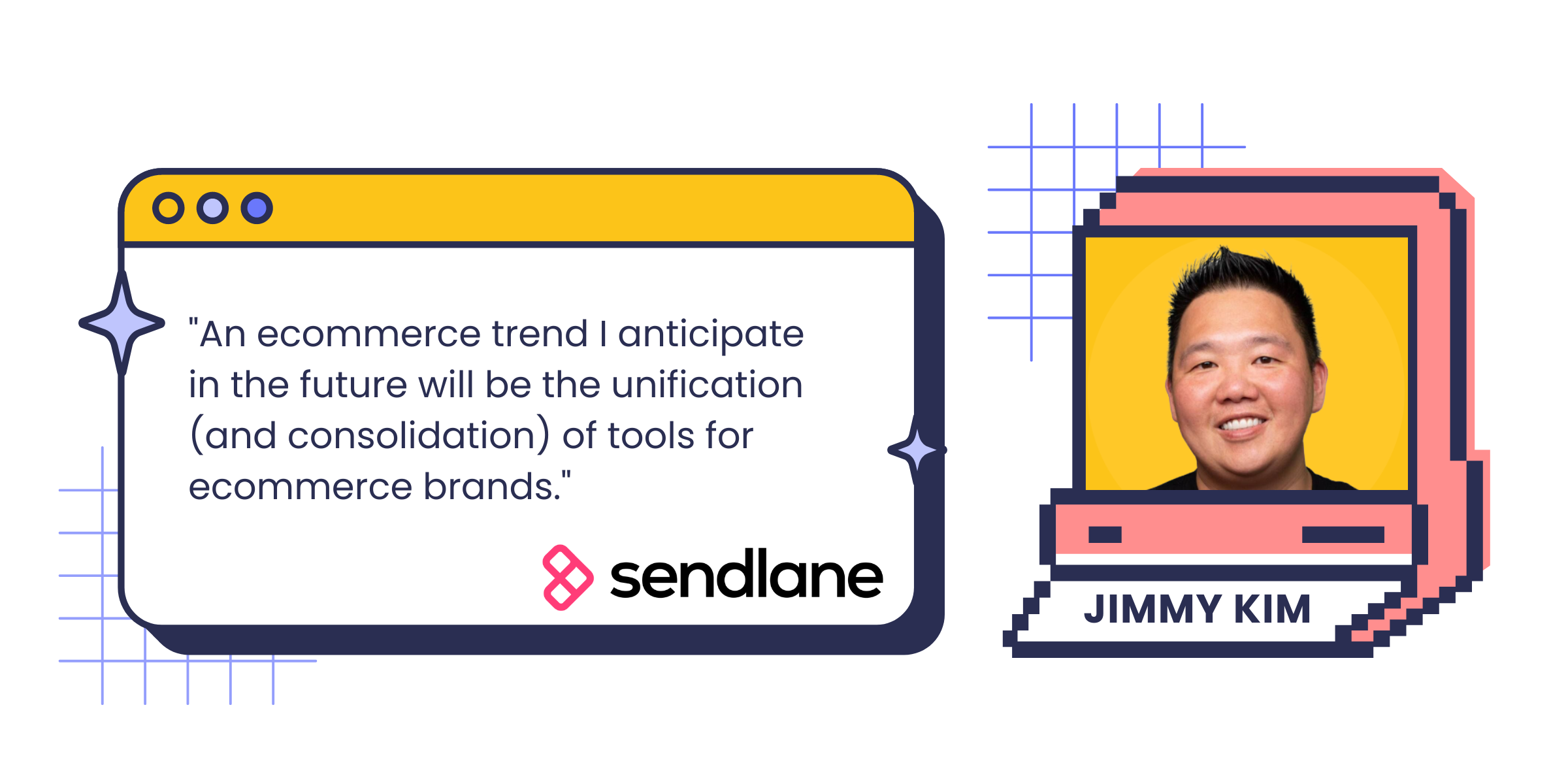 20 Experts Predict the Future of Ecommerce - graphic of jimmy kim from sendlane