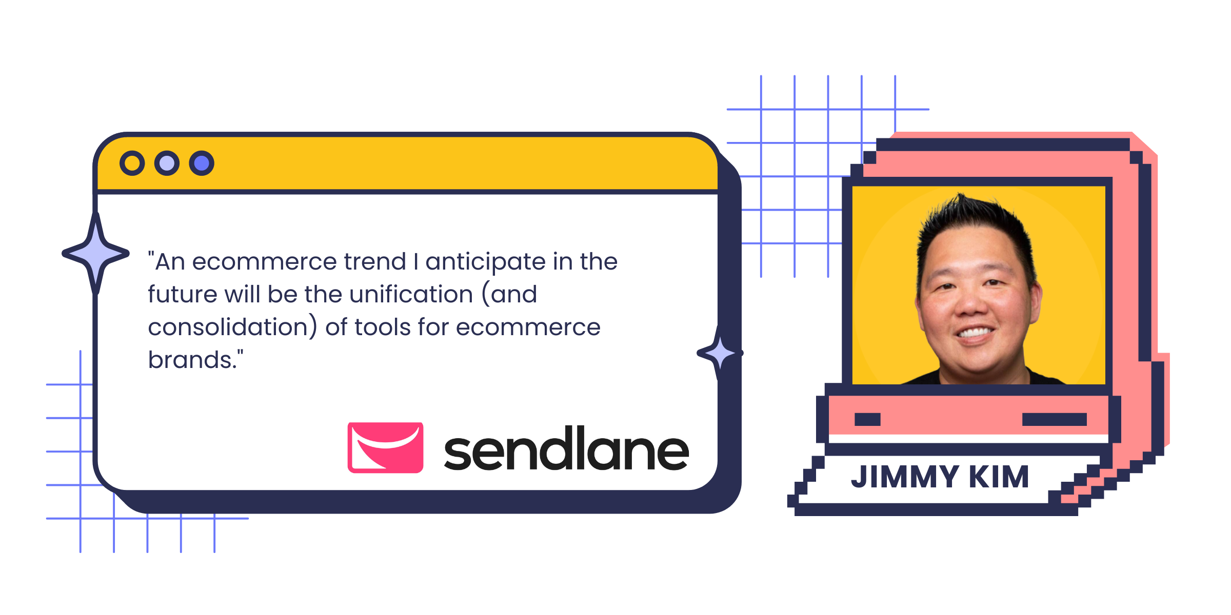 20 Experts Predict the Future of Ecommerce - graphic of jimmy kim from sendlane