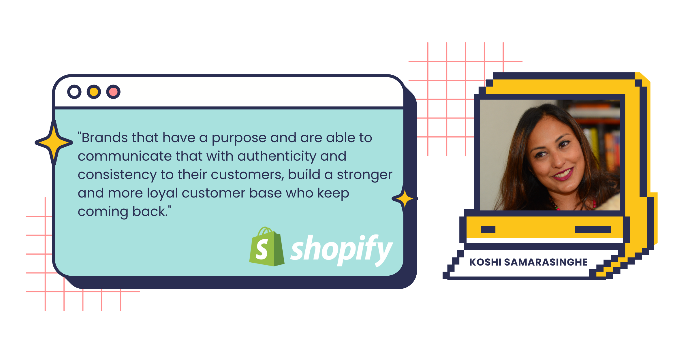 20 Experts Predict the Future of Ecommerce - graphic of koshi samarasinghe from shopify