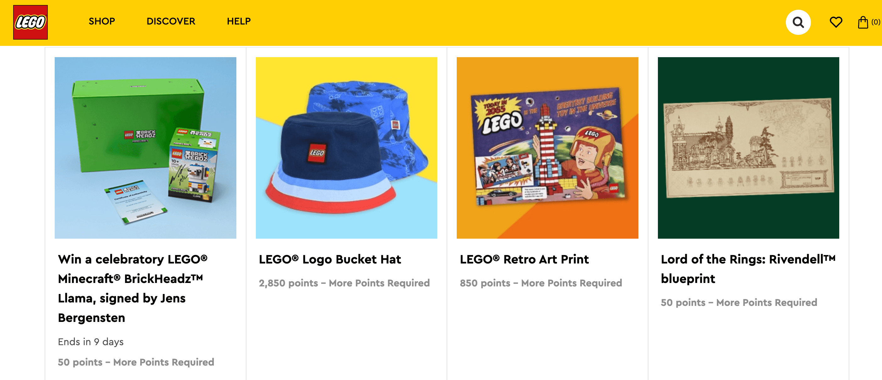 Rewards Case Study: LEGO VIP Rewards Program