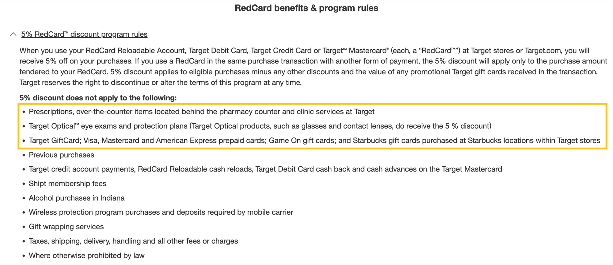 Rewards Case Study: Target Circle