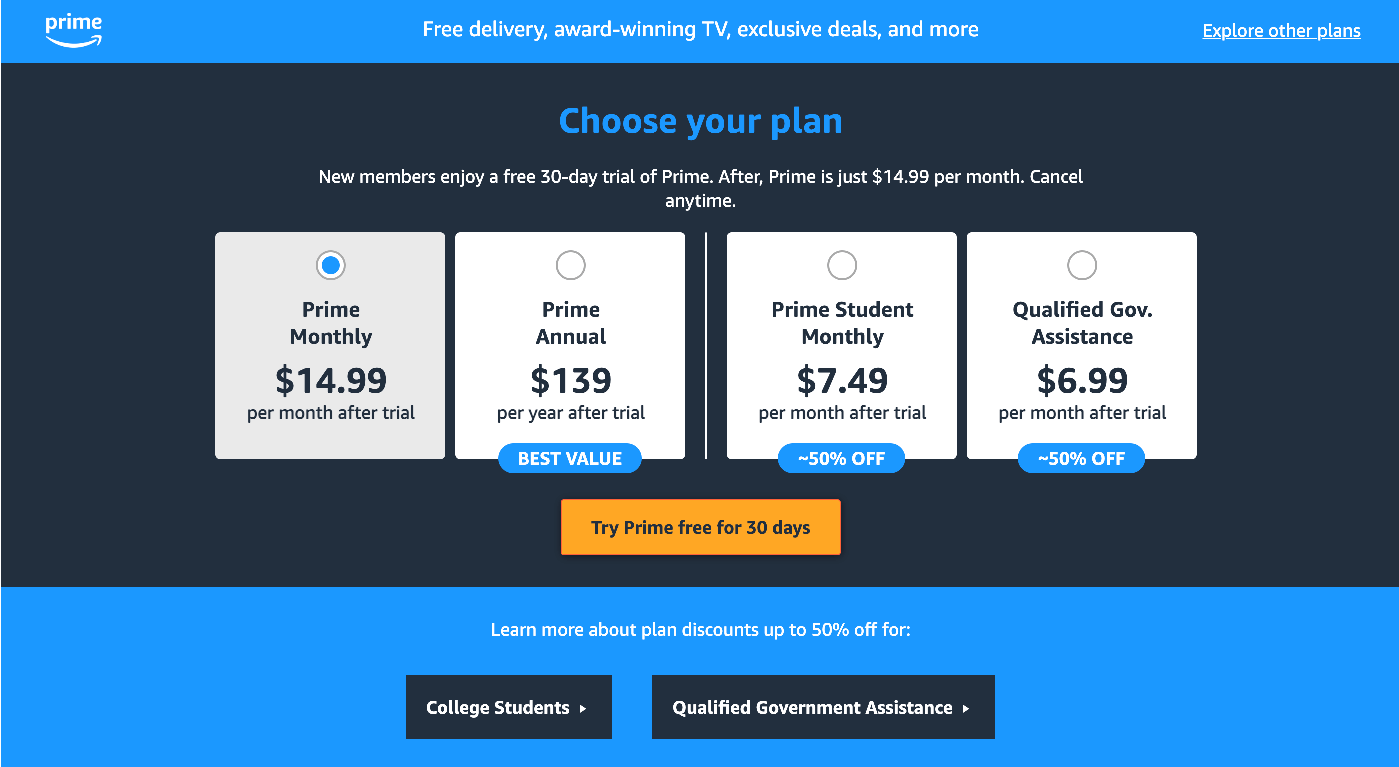 Prime Student discount sign up: Membership, cost, more