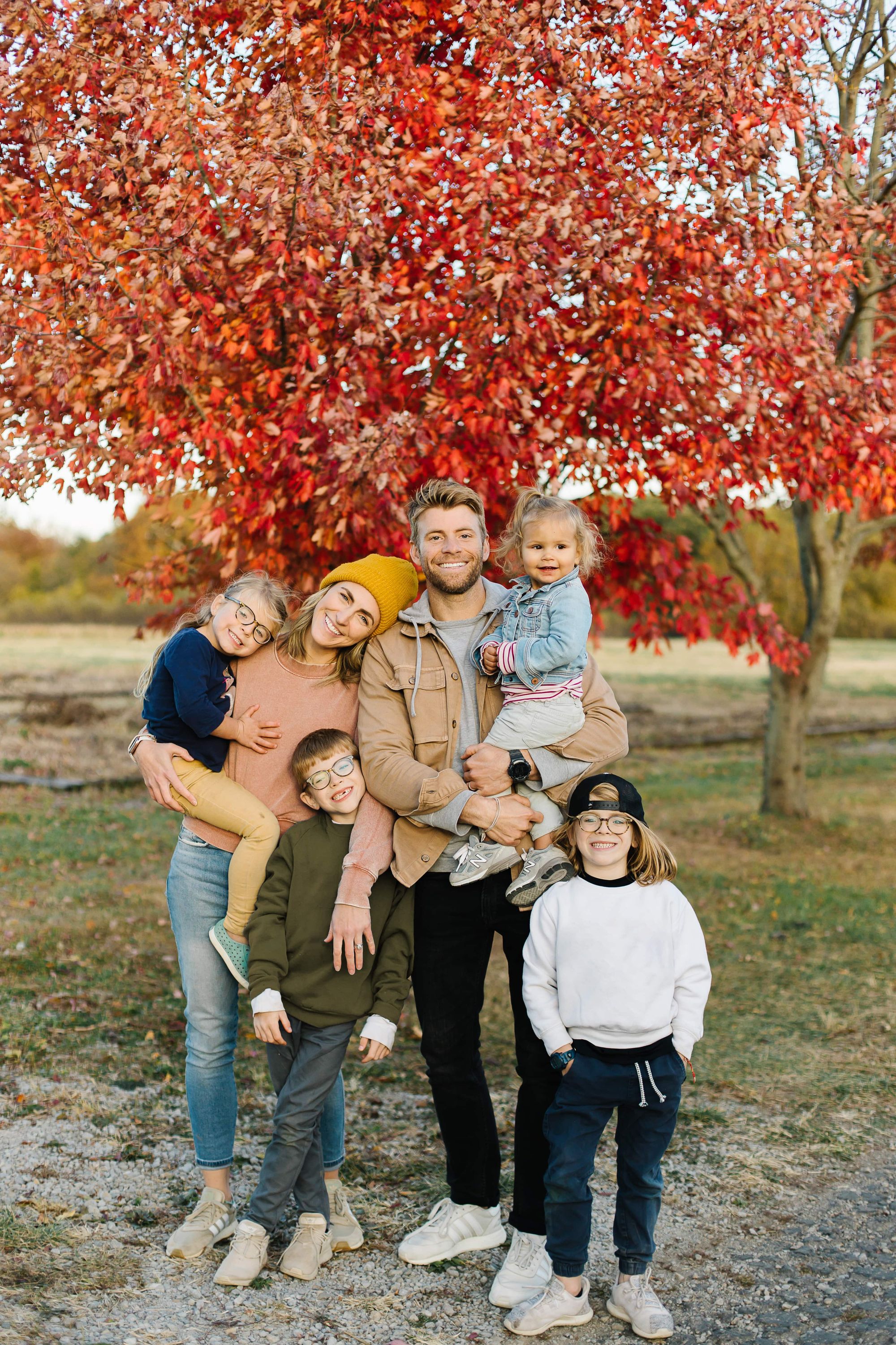 Yeah Baby Goods owners Katie and Brent Kruithof and their four children