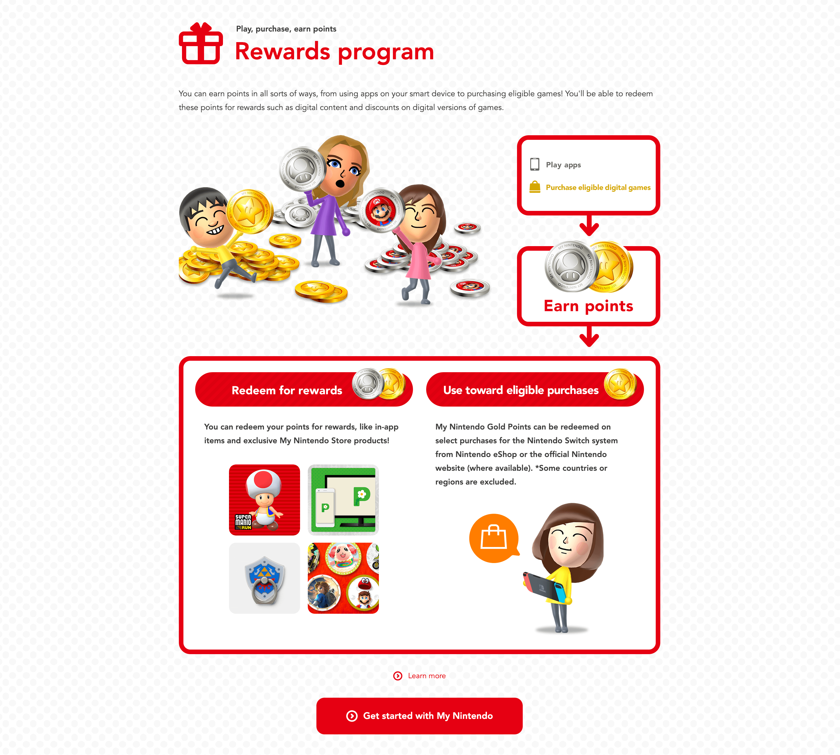 Earn double My Nintendo Gold Points on select digital Nintendo