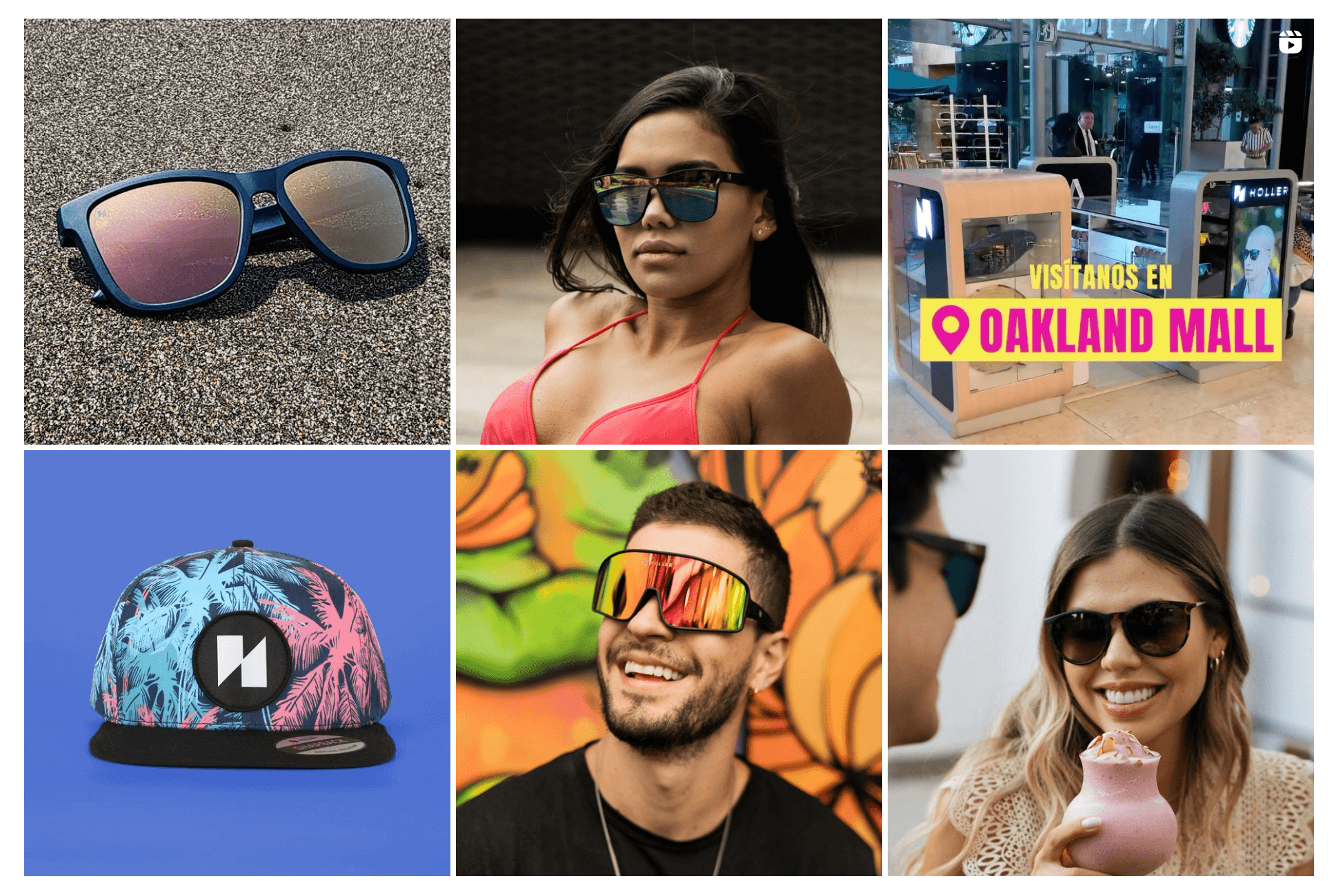 15 latino and latina-owned businesses to support during hispanic heritage month screenshot of hollerworld sunglasses instagram