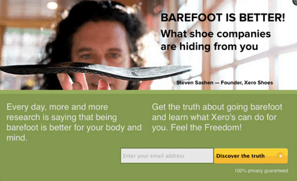 popups barefoot