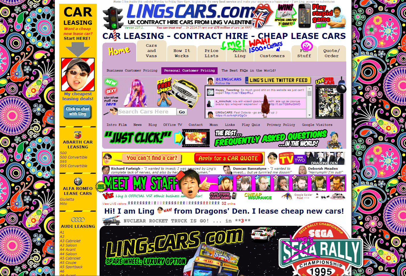 offline and online shoppers lingcars