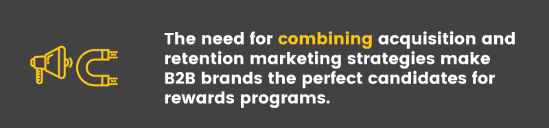 b2b rewards programs combined marketing