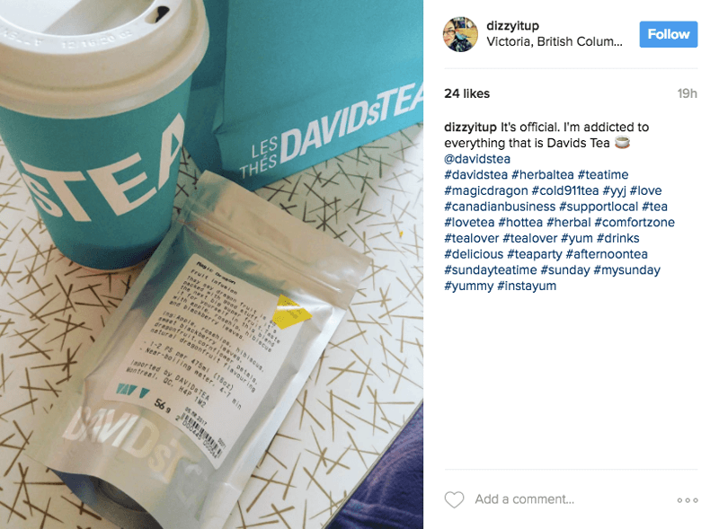 davidstea frequent steeper instagram