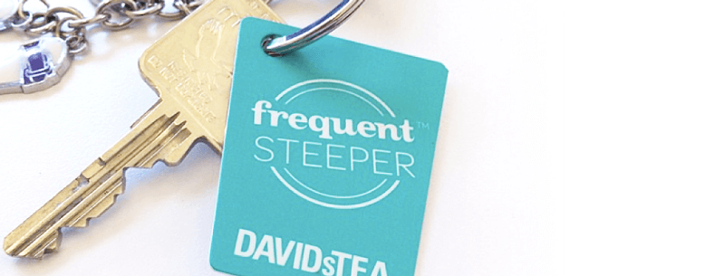 davidstea frequent steeper keyring