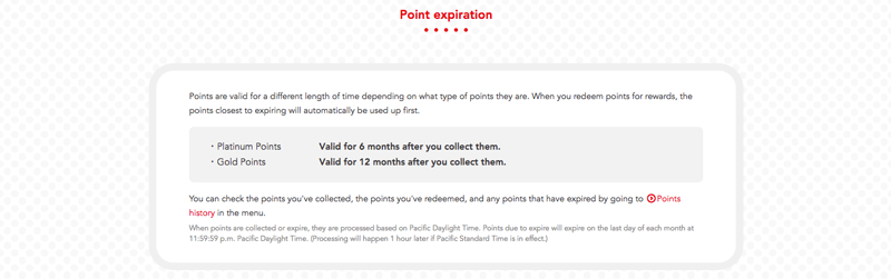 my nintendo point expiration